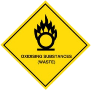 Warning label 6: Oxidising substances